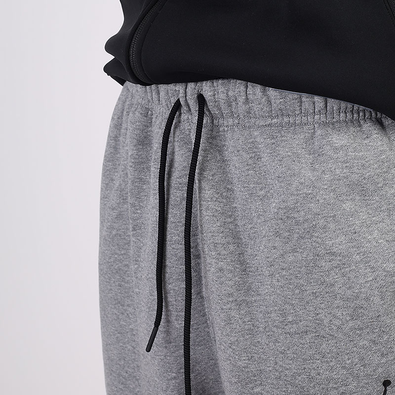 мужские серые брюки Jordan Jumpman Air Fleece Trousers CK6694-091 - цена, описание, фото 5